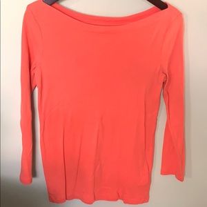 GAP | Super Soft Boatneck Long Sleeve Tee